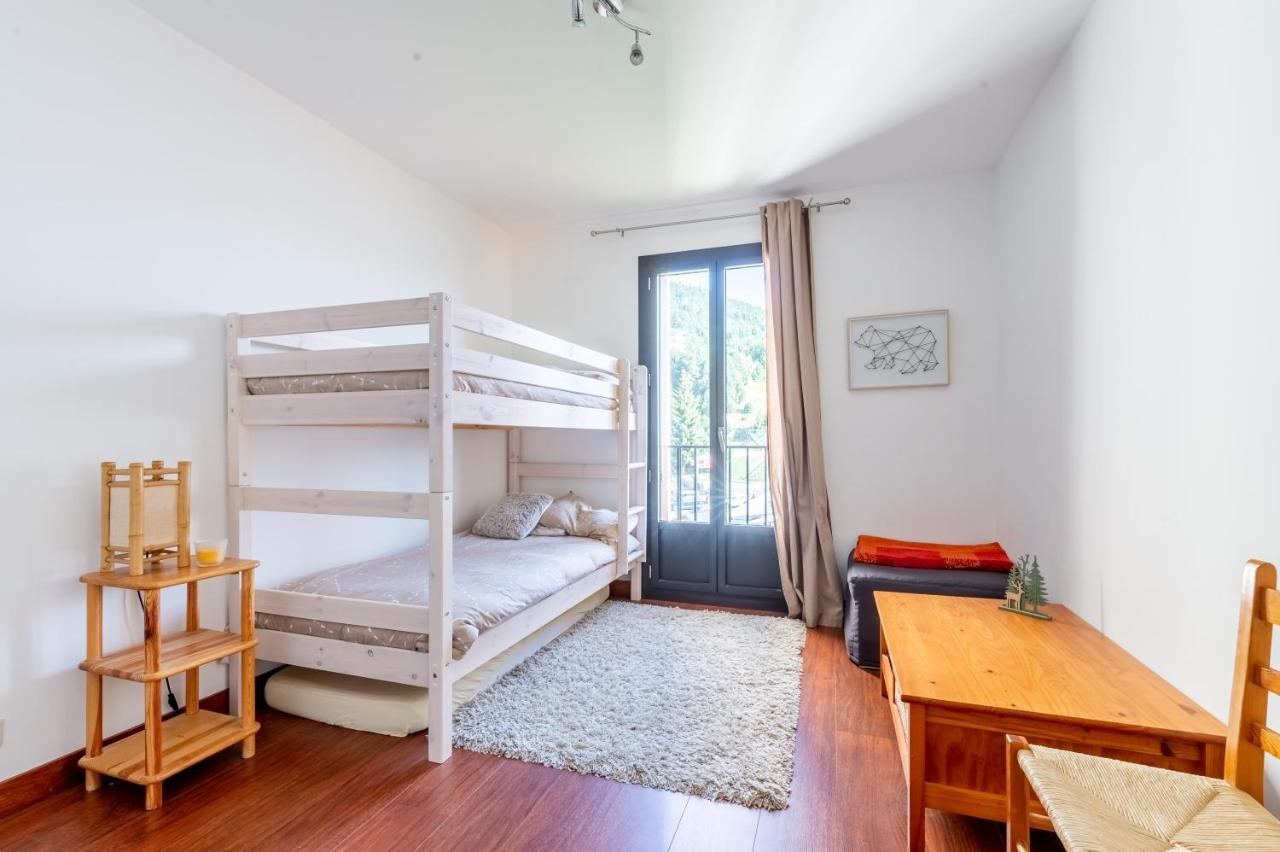 Апартаменты L'Hirondelle - Duplex Au Pied Des Pistes Лез-Англь Экстерьер фото